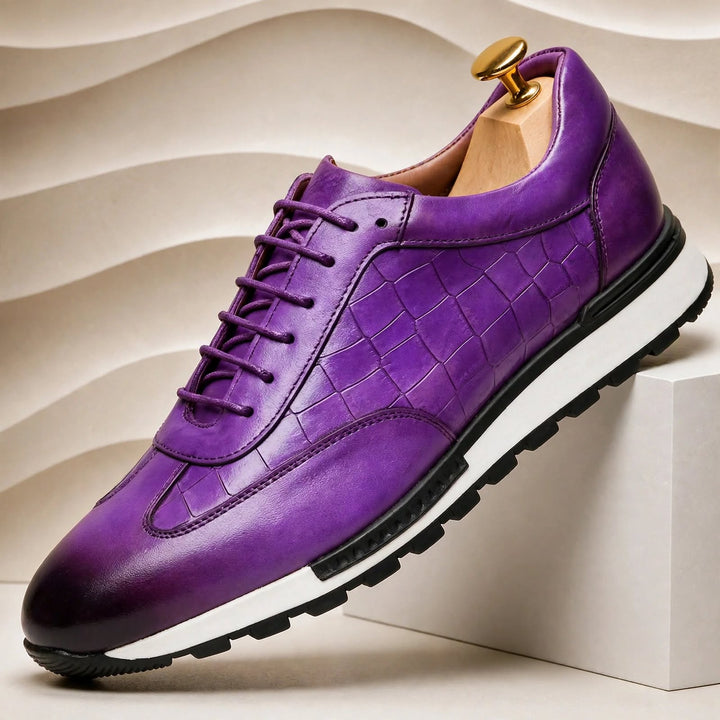 Luceratti Cowhide Leather Sneakers