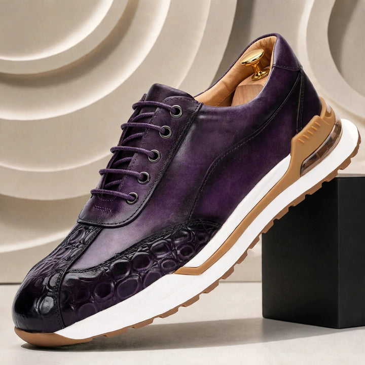 Marcello Cowhide Leather Sneakers