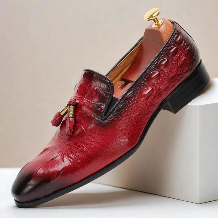 Montavelli Cowhide Leather Loafers