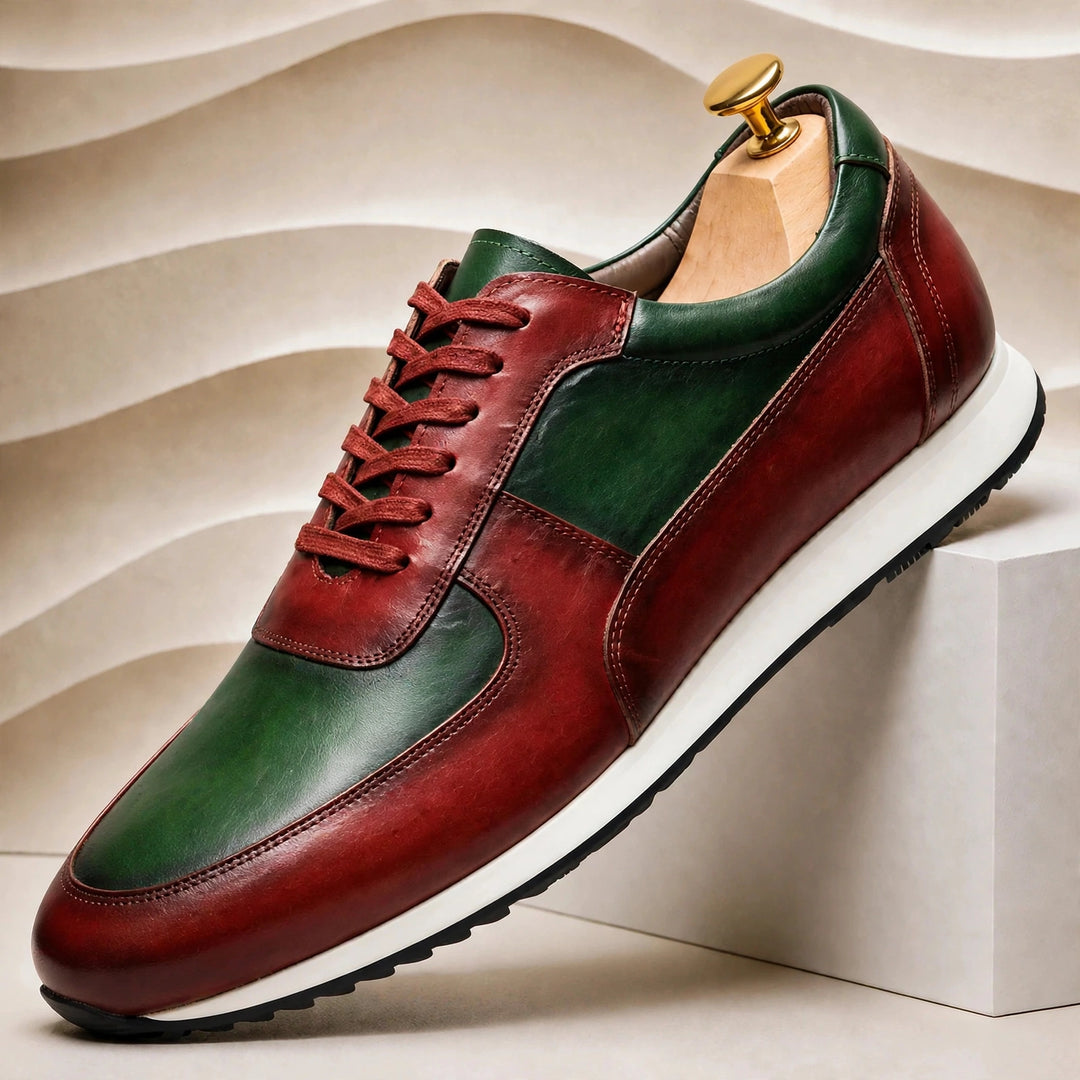 Lalvani Cowhide Leather Sneakers