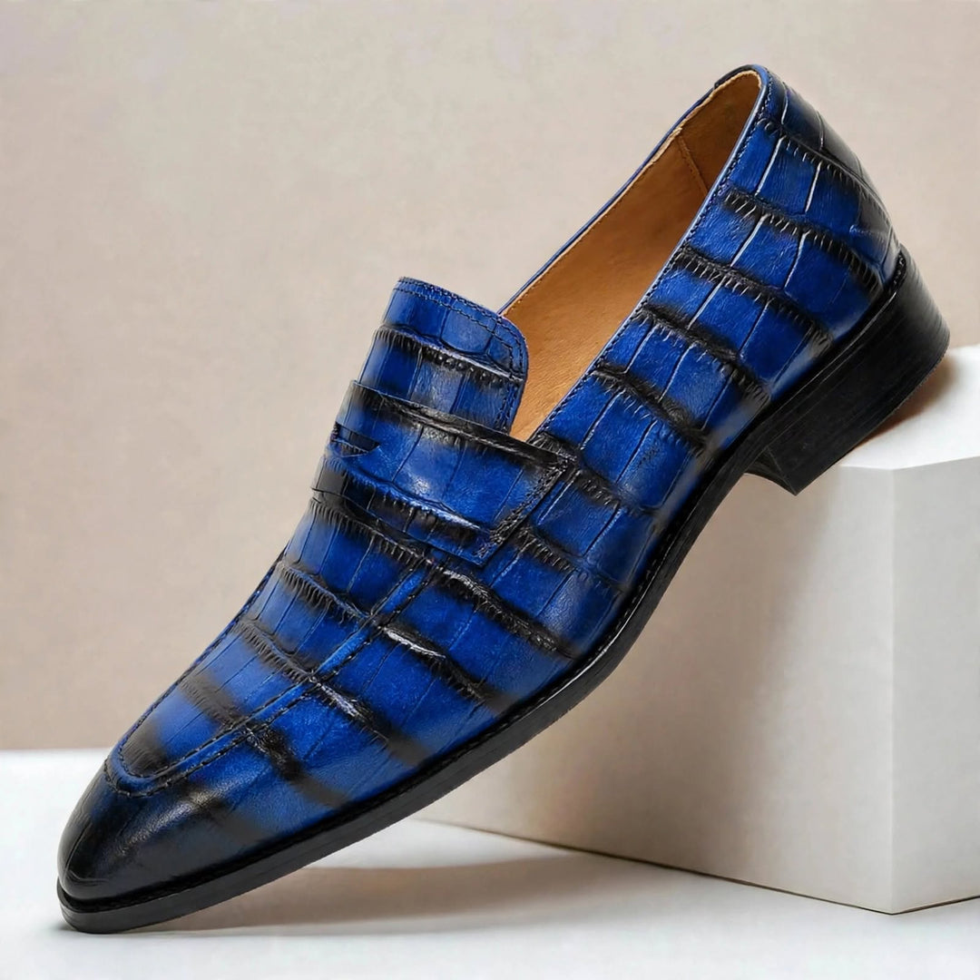 Galvani Cowhide Leather Loafers