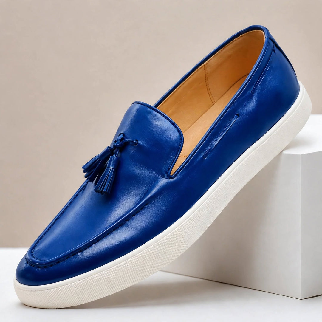 Valenti Cowhide Leather Loafers