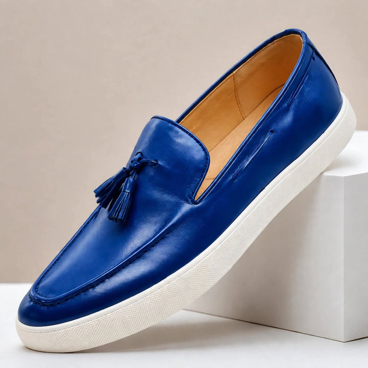 Valenti Cowhide Leather Loafers