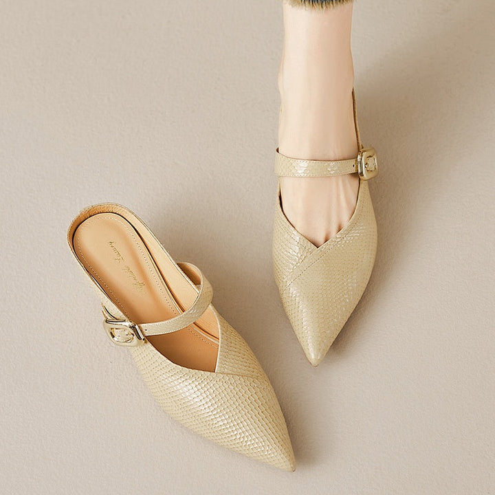 Maribelle Genuine Leather Heels