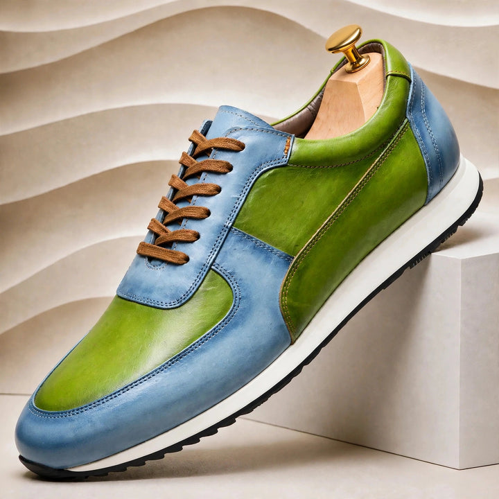 Lalvani Cowhide Leather Sneakers