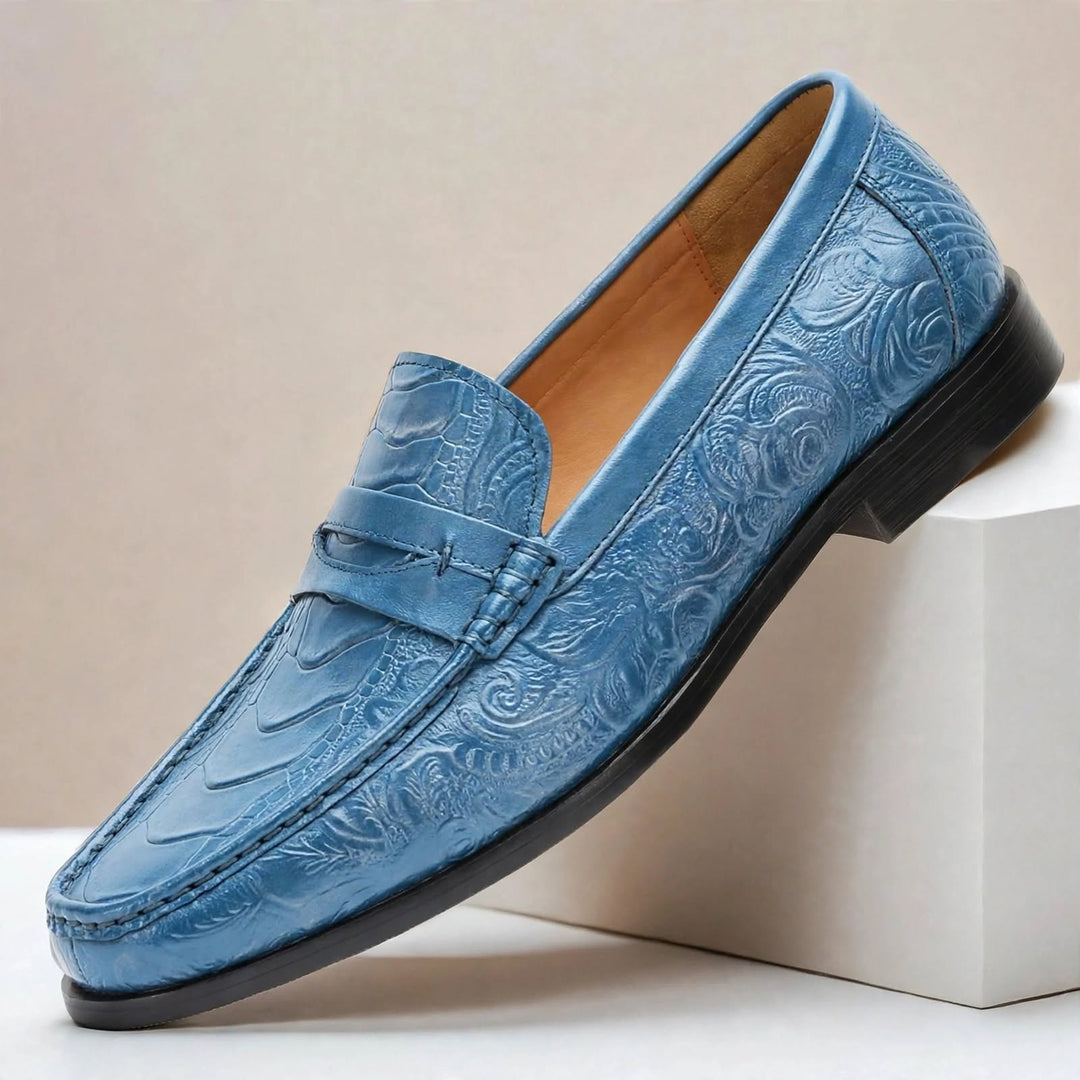 Talana Cowhide Leather Loafers