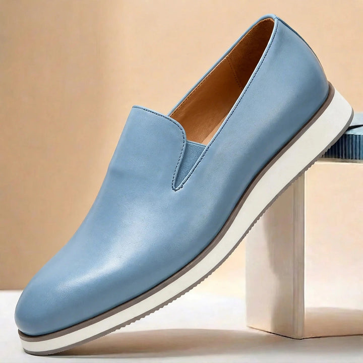 Montario Cowhide Leather Loafers