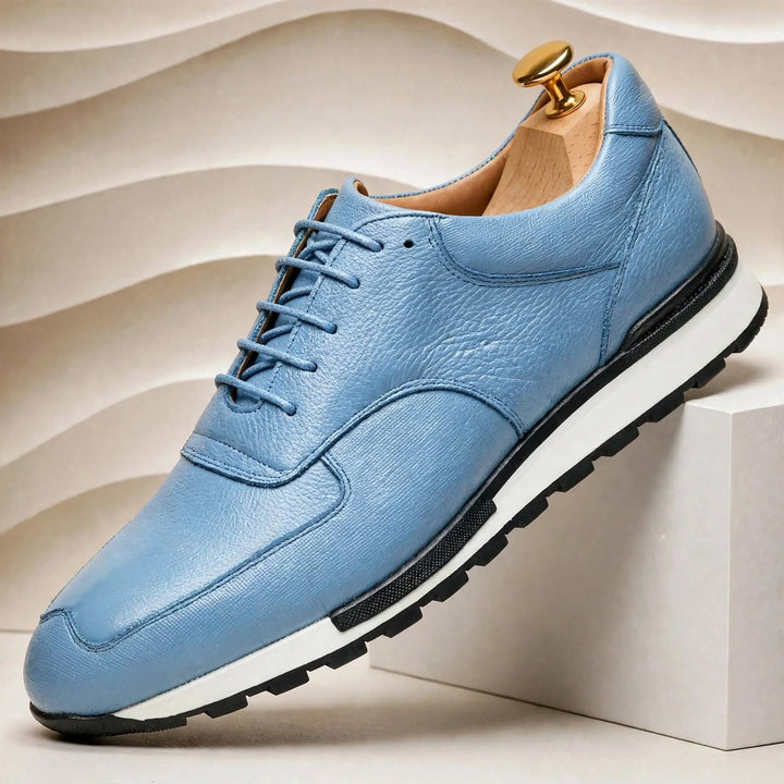 Vatello Cowhide Leather Sneakers