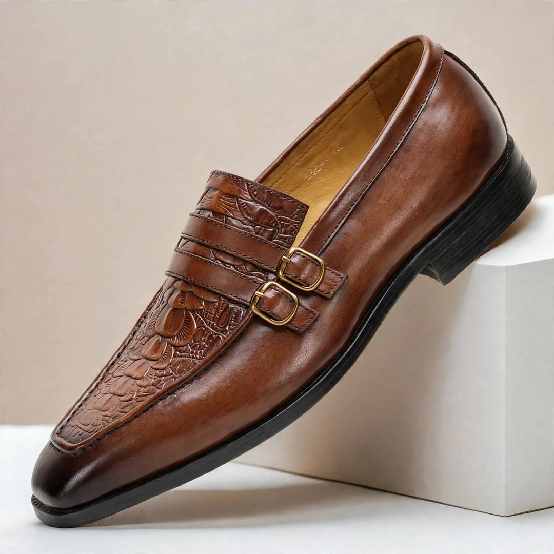 Zorvani Cowhide Leather Loafers