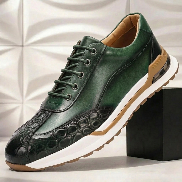 Malvani Cowhide Leather Sneakers