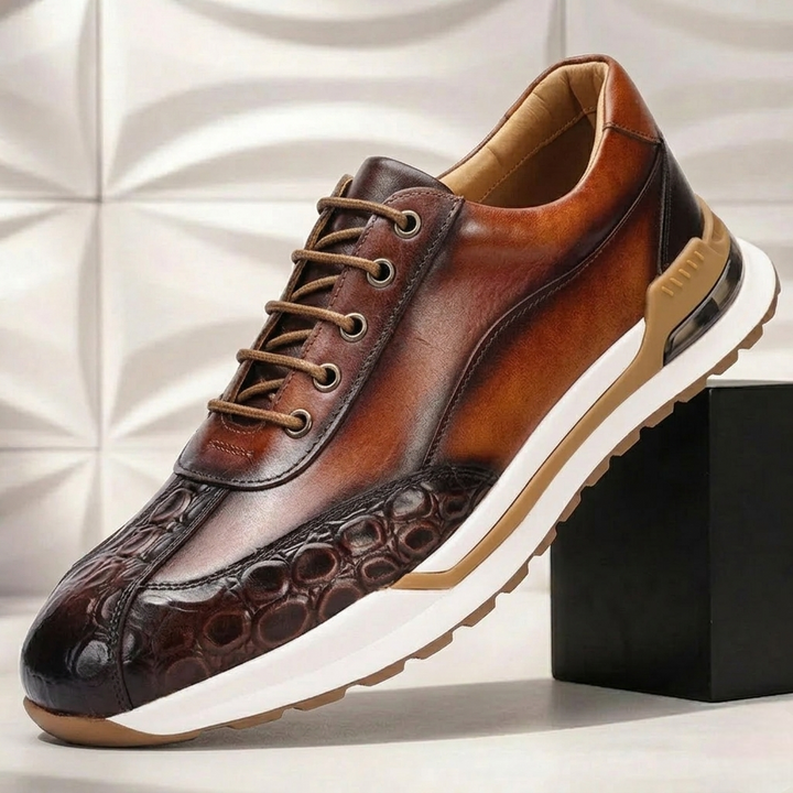 Malvani Cowhide Leather Sneakers