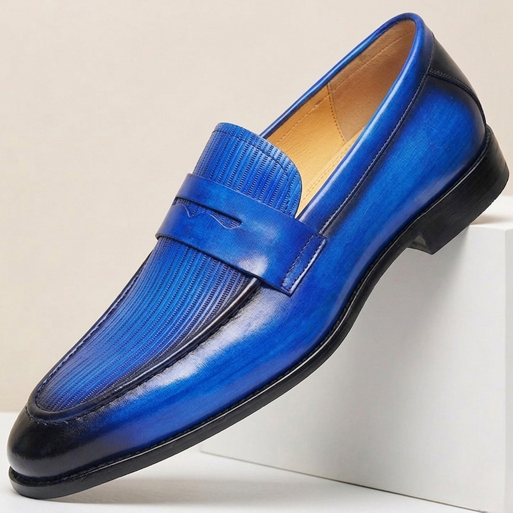 Marzoni Cowhide Leather Loafers