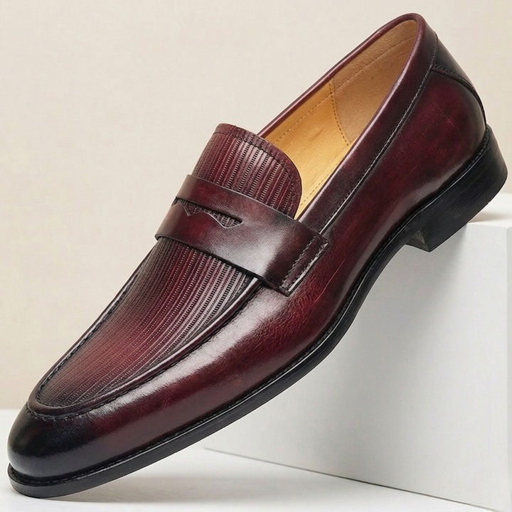 Marzoni Cowhide Leather Loafers