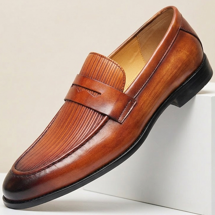 Marzoni Cowhide Leather Loafers